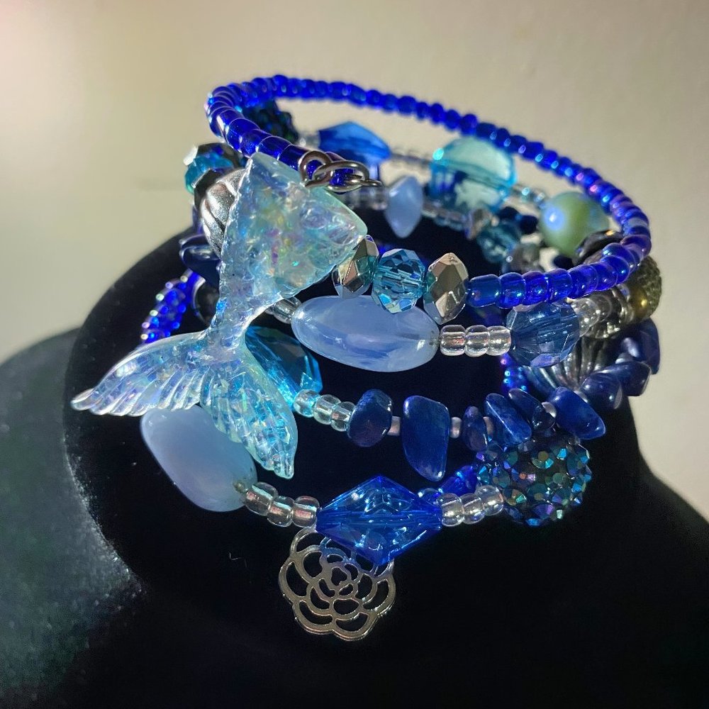 Mystical Sea Goddess Wrap Bracelet